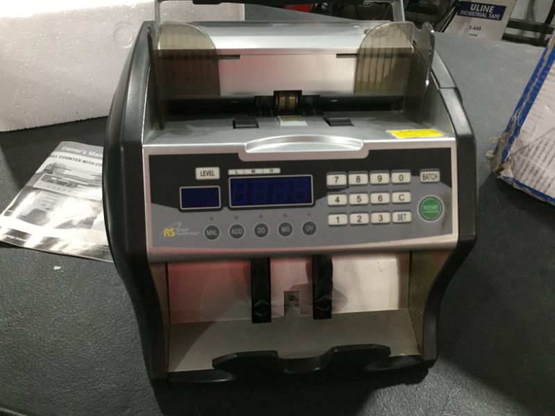 Photo 2 of Royal Sovereign RBC-3100 Money Counting Machine, MISSING POWERCORD 