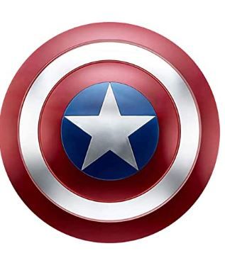 Photo 1 of Captain America Shield Metal Captain America Custome Cosplay Props