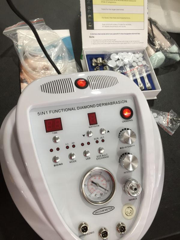 Photo 2 of 5 in 1 Diamond Microdermabrasion Machine, Yofuly Microdermabrasion Machine Home Use Facial Skin Care Equipment