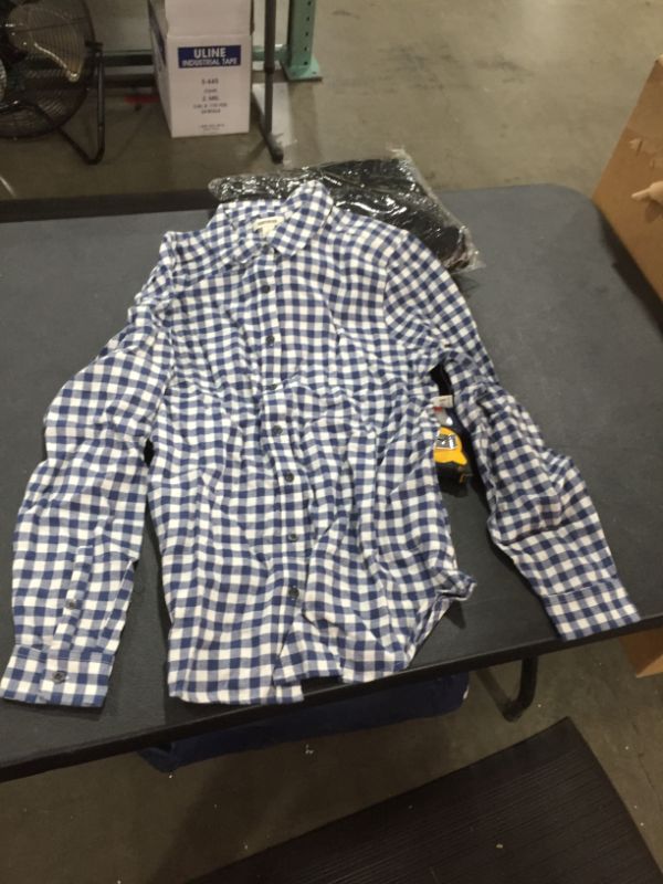 Photo 1 of Goodthreads Kids Large Blue Flannel