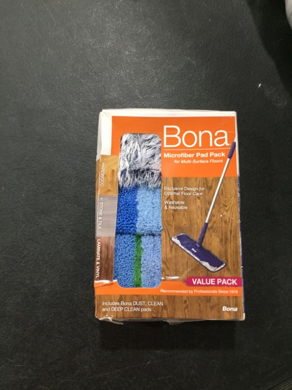 Photo 2 of Bona Kemi Microfiber Cleaning Pad - 3 count