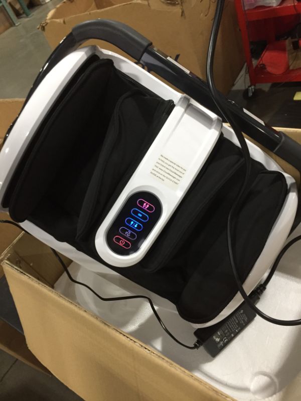 Photo 3 of Cloud Massage Shiatsu Foot Massager Machine -Increases Blood Flow Circulation, Deep Kneading, with Heat Therapy -Deep Tissue, Plantar Fasciitis, Diabetics, Neuropathy