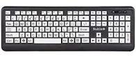 Photo 1 of Keyboard Wireless Large Print Full Size, Soft Buttons For Quieter Typing
