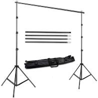 Photo 1 of Background Stand Backdrop Support System Kit 8ft by 10ft Wide by Fancierstudio TB30
