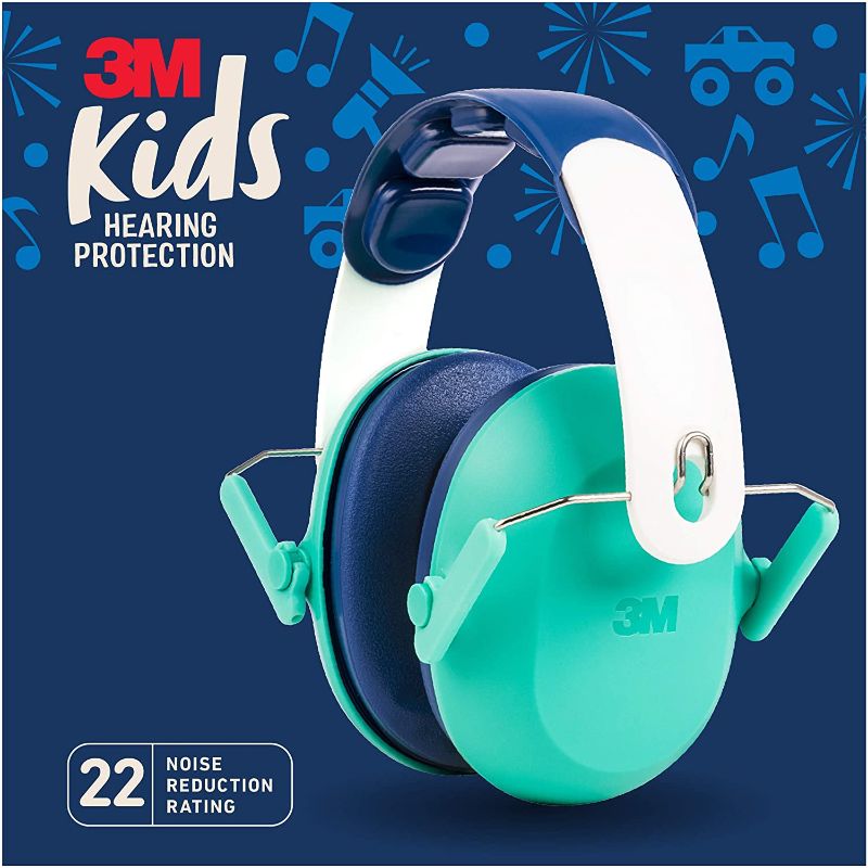 Photo 1 of 3M Kids Hearing Protection, Hearing Protection for Children with Adjustable Headband, Green, 22dB Noise Reduction Rating, Studying, Quiet, Concerts, Events, Fireworks, For Indoor and Outdoor Use
Visit the 3M Store
