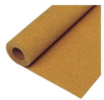 Photo 1 of 200 sq. ft. 48 in. x 50 ft. x 1/4 in. Natural Cork Underlayment Roll

