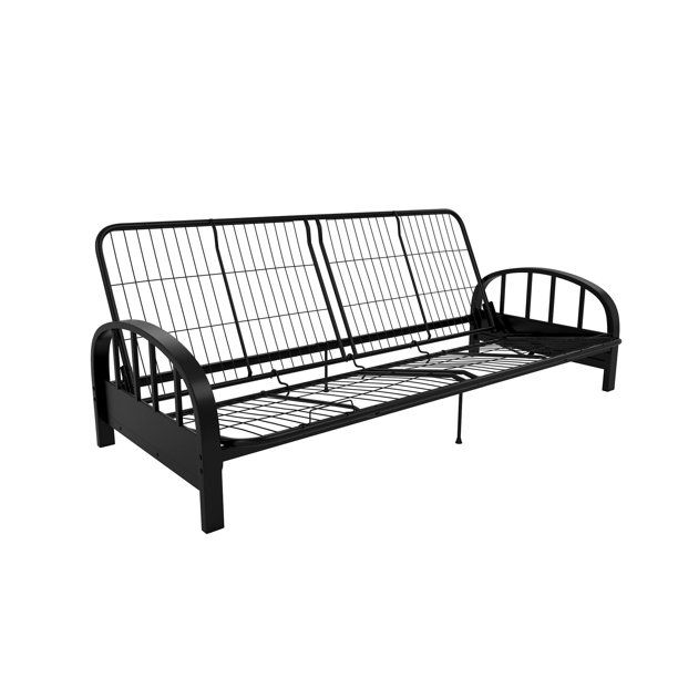 Photo 1 of Aiden Metal Futon Frame, Black
