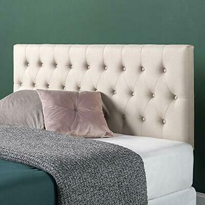 Photo 1 of Zinus MCHD-T-Q Queen Size Upholstered Modern Classic Tufted Headboard in Taupe
