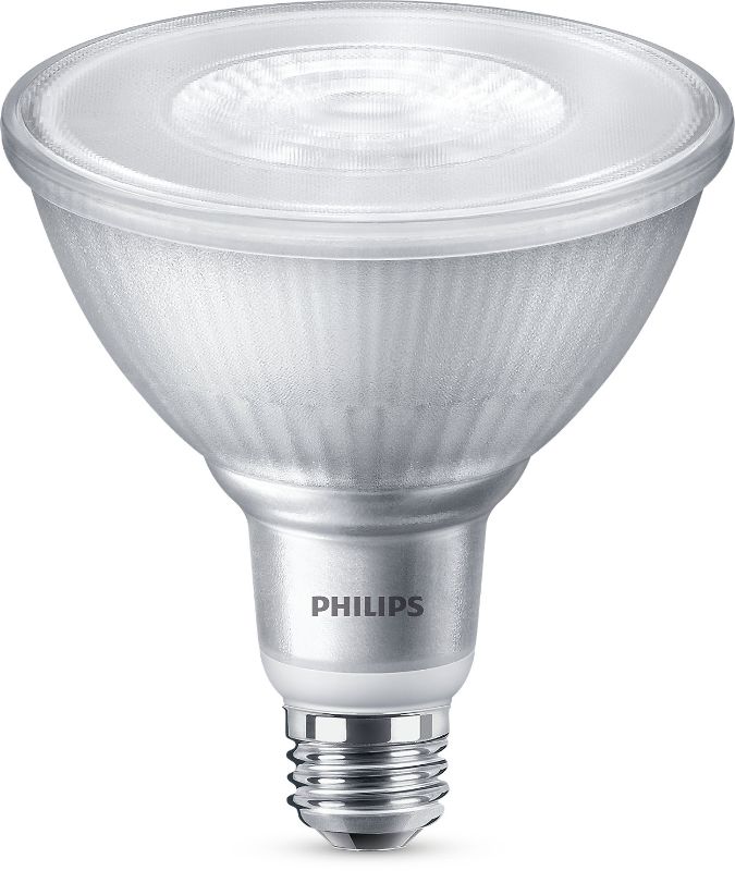 Photo 1 of 120-Watt Equivalent PAR38 Dimmable LED Flood Light Bulb Bright White (3000K)
