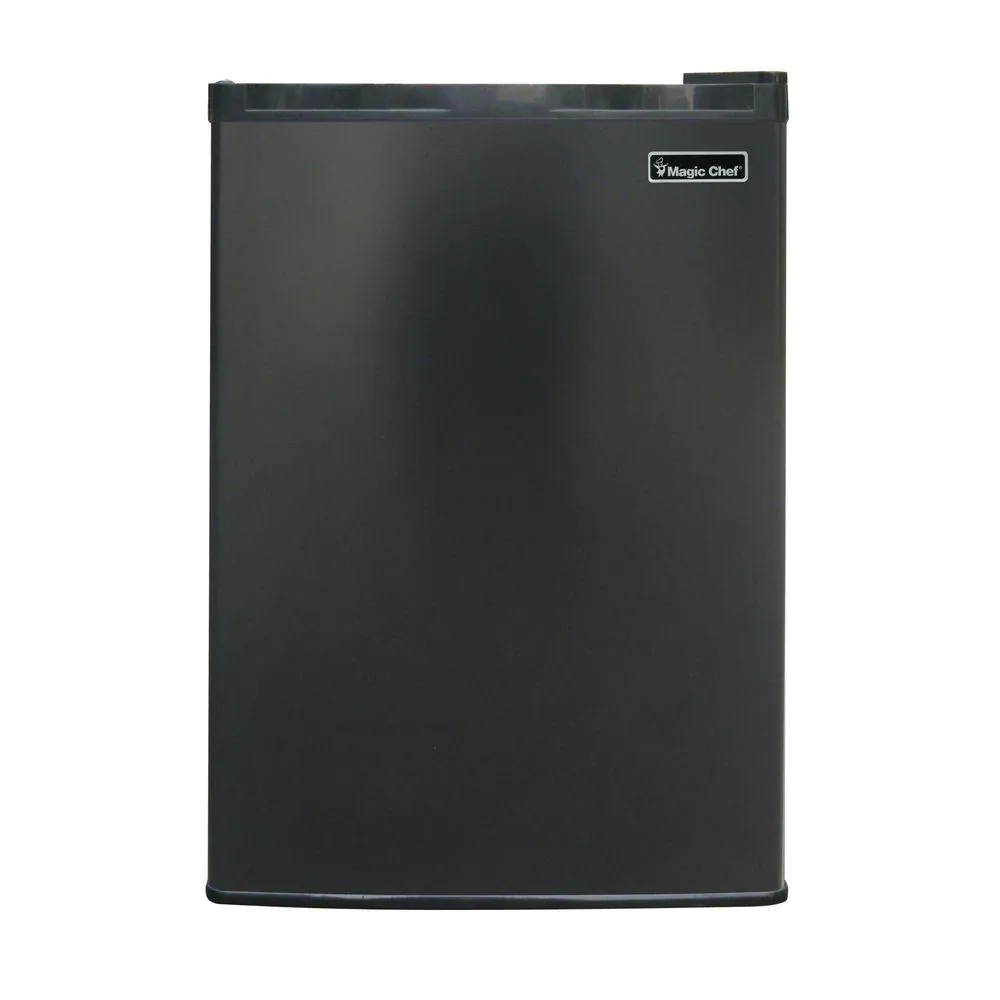 Photo 1 of 2.6 cu. ft. Mini Fridge in Black, ENERGY STAR
