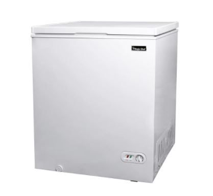 Photo 1 of 5.0 cu. ft. Chest Freezer in White
