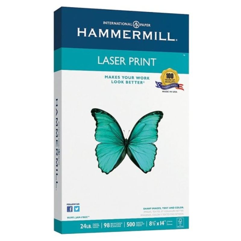 Photo 2 of Hammermill® Copy Plus Paper, 92 Brightness, 20 lb - White (500 Sheets Per Ream) (5 REAMS)