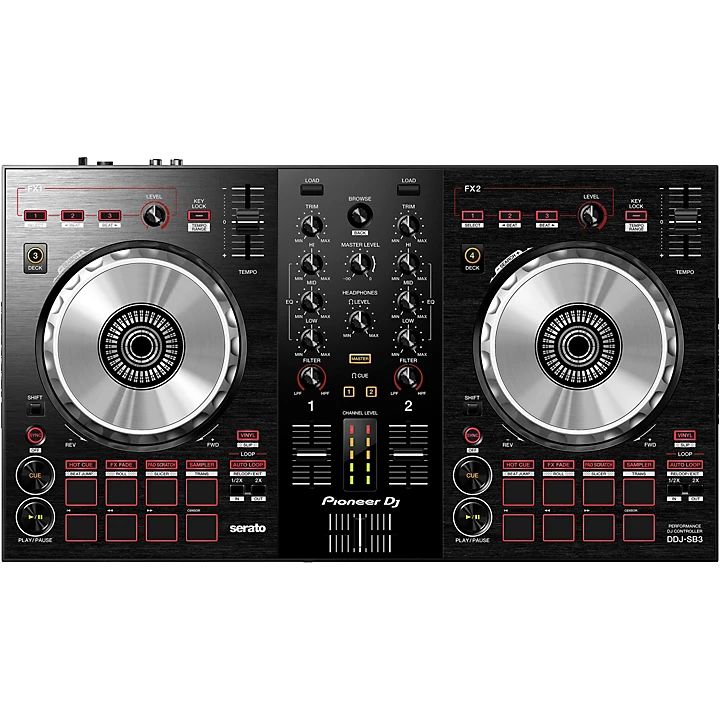 Photo 1 of Pioneer DJ DDJ-SB3 Serato DJ Controller with Pad Scratch
