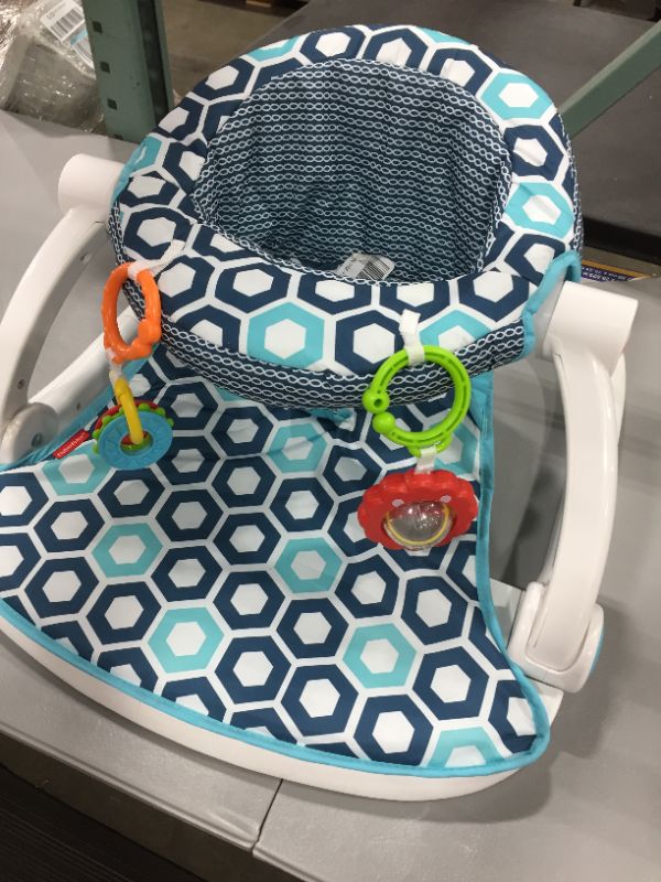 Photo 2 of Fisher-Price Sit-Me-Up Floor Seat, Honeycomb
