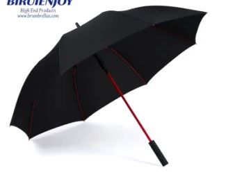 Photo 1 of black umbrella red frame