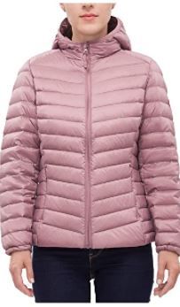 Photo 1 of Rokka&Rolla Women's Lightweight Packable Down Puffer Jacket Coat (XL)
