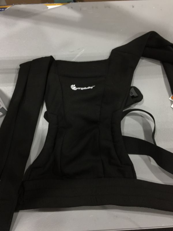 Photo 3 of Ergobaby Embrace Newborn Carrier in Pure Black 
