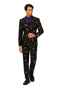 Photo 1 of vinotan christmas suits for men party costumes ugly xmas complete sweater outfit 2xl