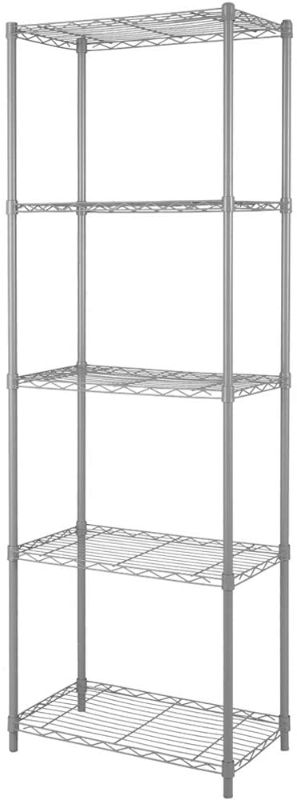 Photo 1 of 5 Tier Wire Shelving Metal Storage Rack Shelving Unit