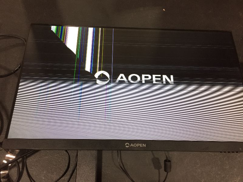 Photo 2 of AOPEN 25MH1Q Pbipx 24.5" Full HD (1920 x 1080) TN Gaming Monitor with AMD Radeon FreeSync Technology, 144Hz, 1ms, (HDMI & Display Port), Black, FHD (1920x1080) 165Hz
