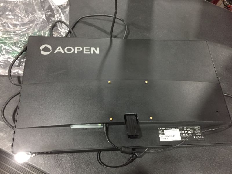Photo 3 of AOPEN 25MH1Q Pbipx 24.5" Full HD (1920 x 1080) TN Gaming Monitor with AMD Radeon FreeSync Technology, 144Hz, 1ms, (HDMI & Display Port), Black, FHD (1920x1080) 165Hz
