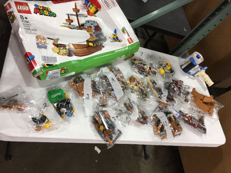 Photo 3 of LEGO Super Mario Bowser’s Airship Expansion Set 71391 Building Kit; Collectible Build-Display-and-Play Toy for Kids, New 2021 (1,152 Pieces)