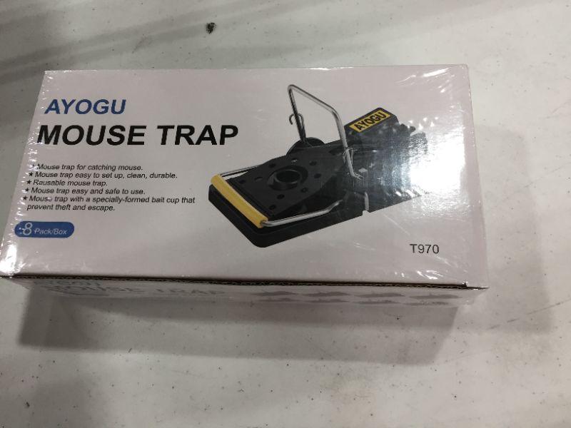 Photo 2 of ayogu Mouse Traps House Mouse Traps 8Pack