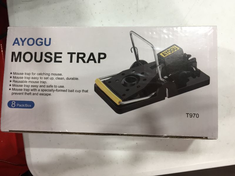 Photo 2 of ayogu Mouse Traps House Mouse Traps 8Pack