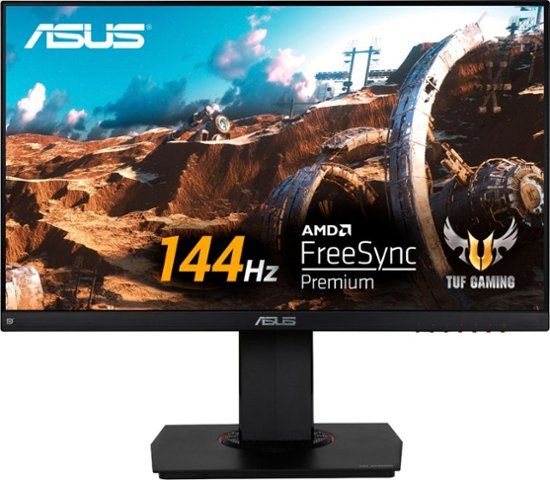 Photo 1 of ASUS 238 IPS LCD FHD FreeSync Gaming Monitor DisplayPort DVI HDMI  (FOR PARTS)