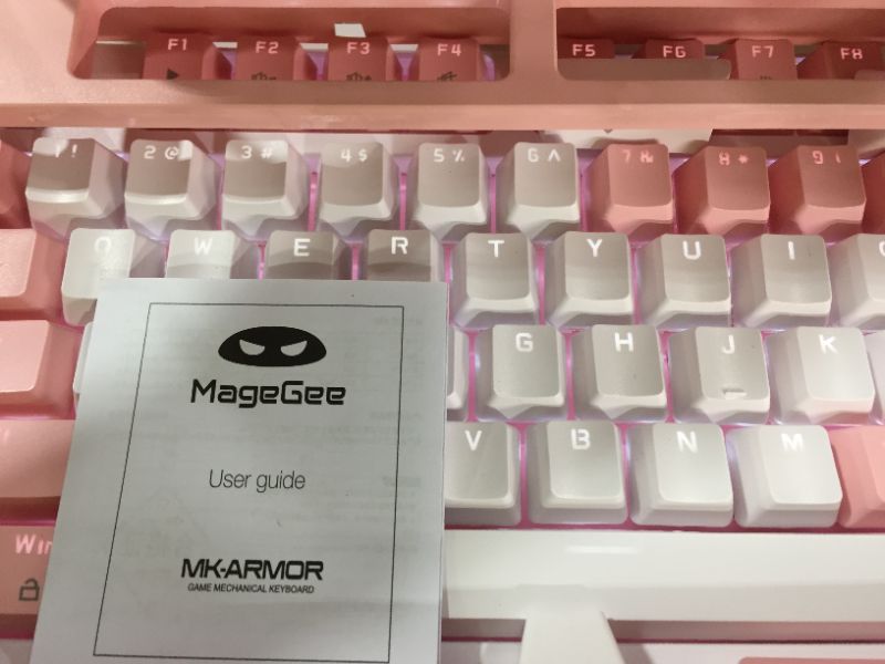 Photo 2 of Detachable Keycap Gaming Keyboard,DIY Armor Backlight Splash-Proof Mechanical Keyboard for Computer PC Laptop Game