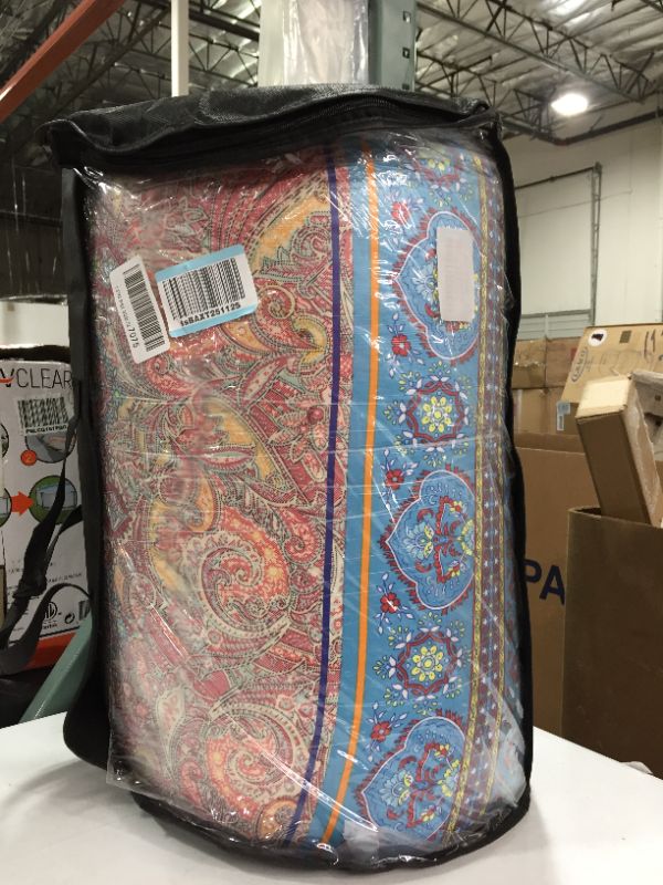 Photo 3 of Bohemian Retro Floor Mattress Vintage Floral Japanese Futon Mattress Roll Up, UNKNOWN SIZE