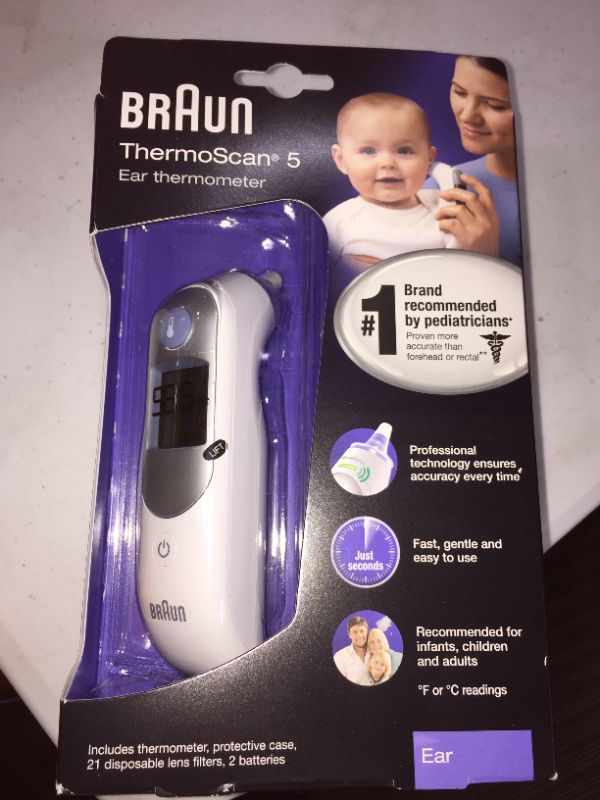 Photo 2 of Braun ThermoScan 5 Thermometer, Ear