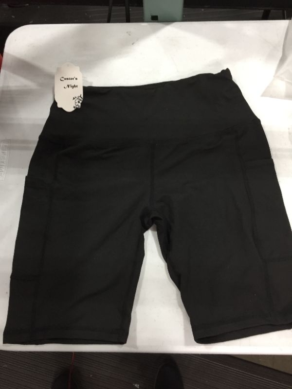 Photo 1 of GENERIC BLACK SHORTS, SMALL