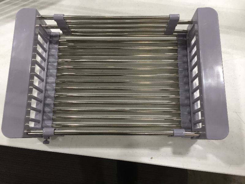 Photo 1 of 3PK STAINLESS STEEL BASIN DRYING RACK 14"X3"X9 ADJUSTABLE 
