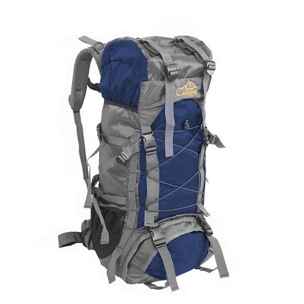 Photo 1 of Campingsurvivals 60L Adult Camping Backpack, Waterproof Unisex Hiking Rucksacks