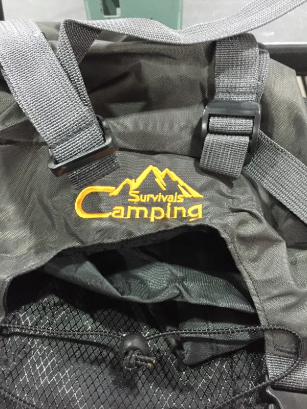 Photo 1 of Campingsurvivals 60L Adult Camping Backpack, Waterproof Unisex Hiking Rucksacks