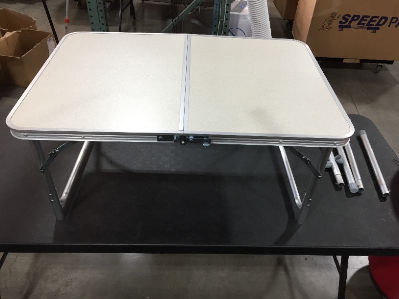 Photo 1 of 23 1/5 IN. x 35 1/5 IN. FOLDABLE TABLE FOR TRAVEL 