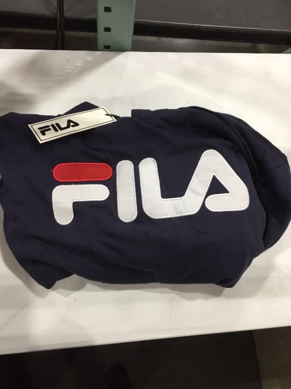 Photo 2 of Fila Mens Big and Tall Pullover Fleece Hoodie Sweatshirt
XLT