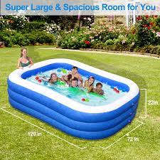 Photo 1 of homech inflatable pool 92x56x20