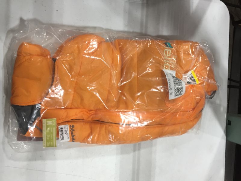 Photo 3 of Dog Helios Orange Thunder-Crackle Full-Body Waded-Plush Adjustable and 3M Reflective Dog Jacket, for smaller  Medium sized dogs
