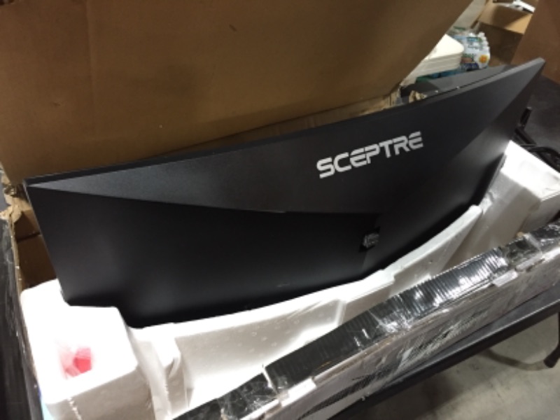 Photo 3 of Sceptre C305B-200UN - LED monitor - curved - 30" - 2560 x 1080 UWFHD @ 200 Hz - VA - 270 cd/m - 3000:1 - 5 ms - 3xHDMI, DisplayPort - speakers - black