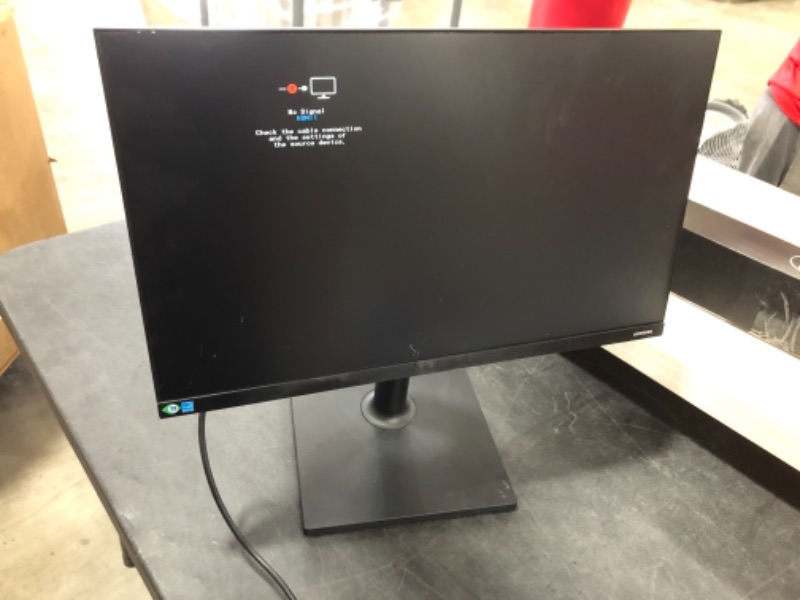 Photo 3 of Samsung FT45 Series 24-Inch FHD 1080p Computer Monitor, 75Hz, IPS Panel, HDMI, USB Hub, Height Adjustable Stand, (LF24T452FQNXGO)
