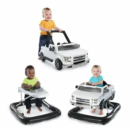 Photo 1 of Bright Starts 3 Ways To Play Ford F150 Baby Walker, White