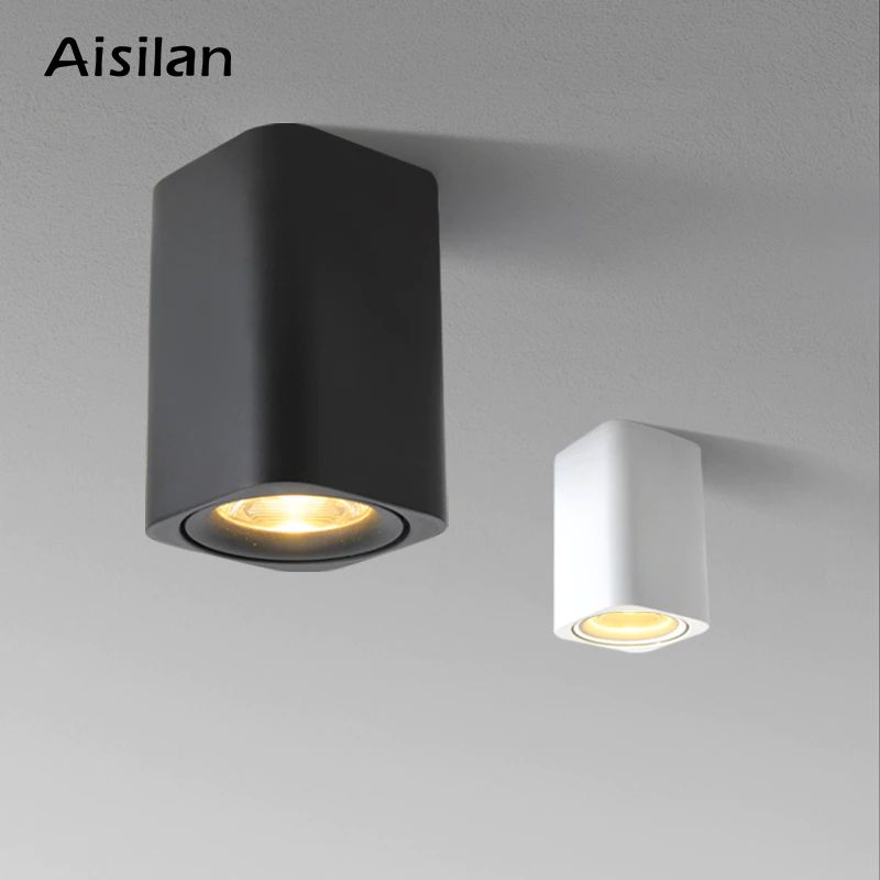 Photo 1 of Aisilan LED Surface Mounted Square Nordic Ceiling Downlight for Room/Corridor