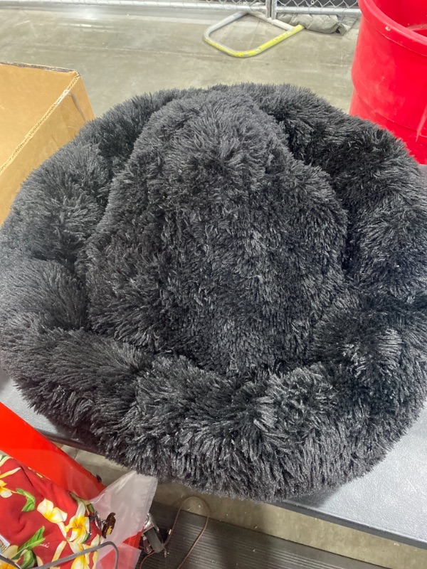 Photo 1 of 34 inches ---Black dog bed, for small pets 
