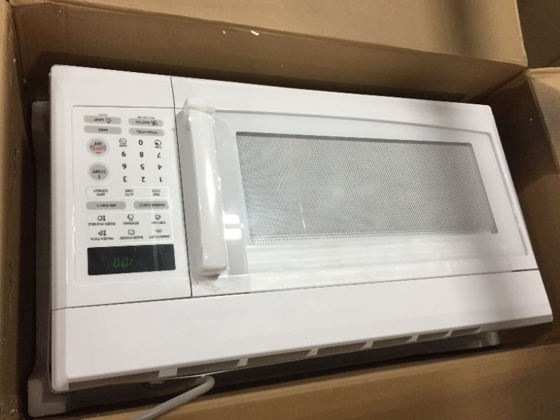 Photo 4 of 1.6 cu. ft. Over the Range Microwave in White
