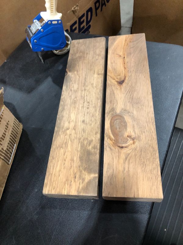 Photo 1 of 2 Pc Wooden Pieces (Shelves)  24x5.5" 