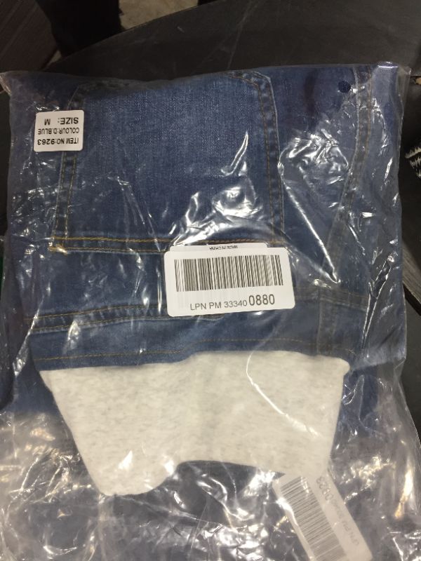 Photo 1 of Blue Jeans With Grey Trim Size Medium