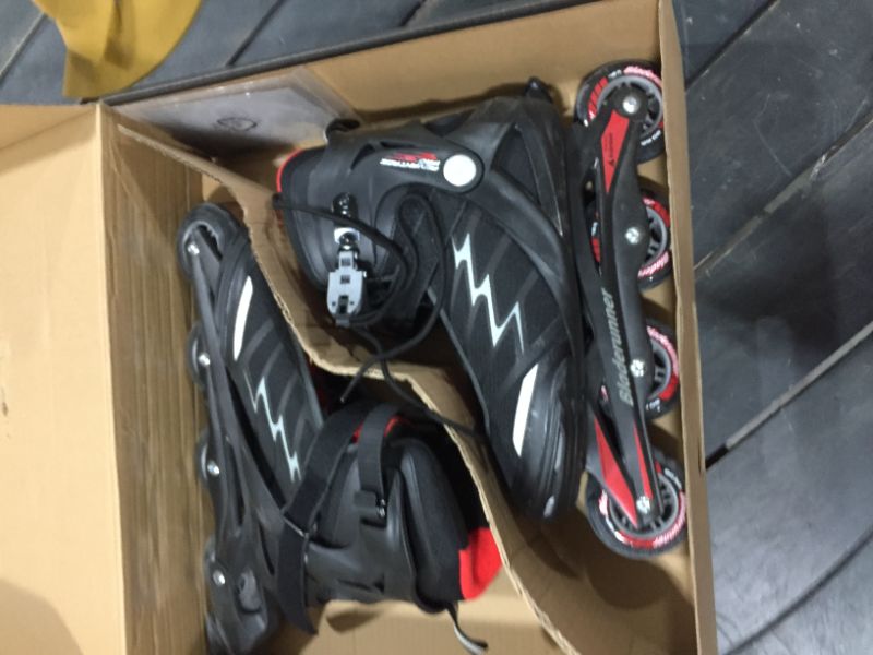 Photo 2 of Bladerunner by Rollerblade Advantage Pro XT Men's Adult Fitness Inline Skate, Black and Red, Inline Skates