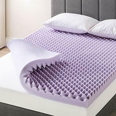 Photo 1 of  Mattress 4 Inch Egg Crate Memory Foam Mattress Topper